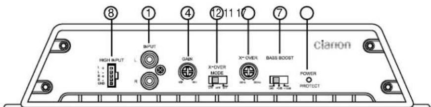 CLARION APX4241 - Installation - 3