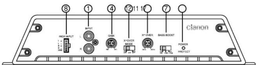 CLARION APX4241 - Installation - 3