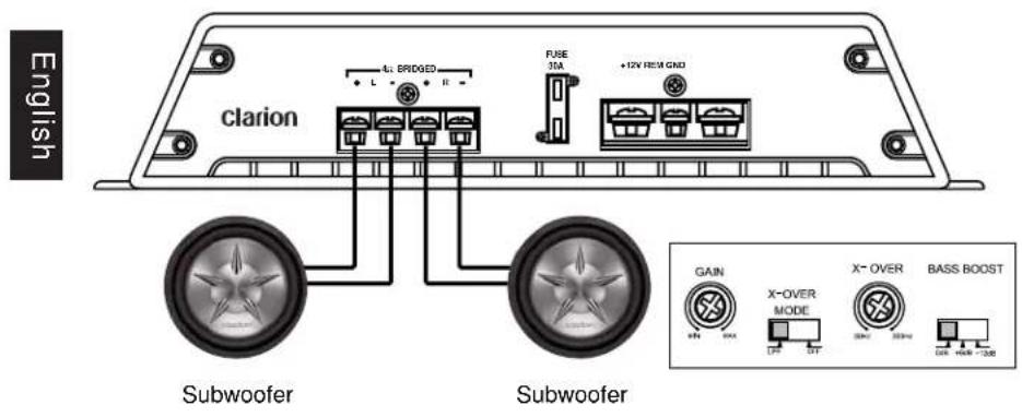 CLARION APX4241 - Four-channel stereo system - 2