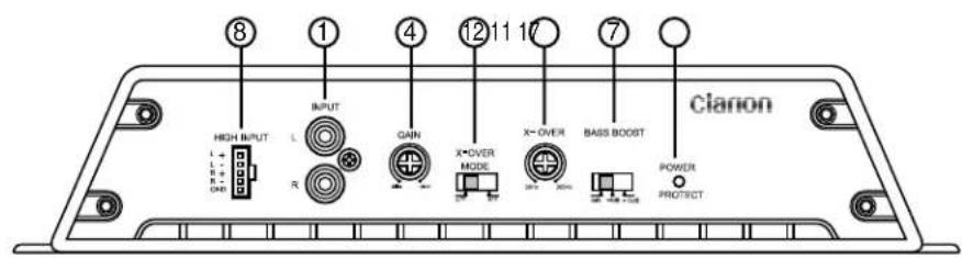 CLARION APX1301 - Installation - 1