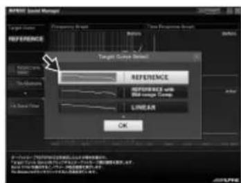 ALPINE KTX100EQ - Place the measurement microphone in the location according to the indication of the IMPRINT SOUND MANAGER screen. Place the microphone in a vertical position, at ear level (a camera tripod is useful for this purpose). - 7
