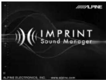 ALPINE KTX100EQ - Active el programa IMPRINT SOUND MANAGER instalado en el PC. - 1