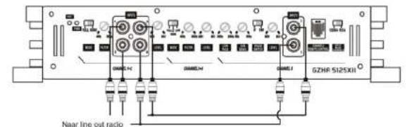 Ground Zero GZHA 5125 X - Luidspreker aansluitingen - GZHA 2350XII - 14