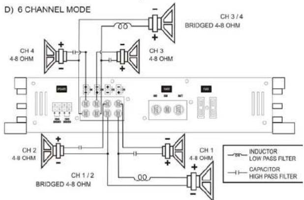 Ground Zero GZHA 5125 X - Connecting the speaker - GZHA 2350XII - 9