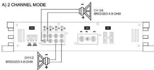 Ground Zero GZHA 5125 X - Connecting the speaker - GZHA 2350XII - 6