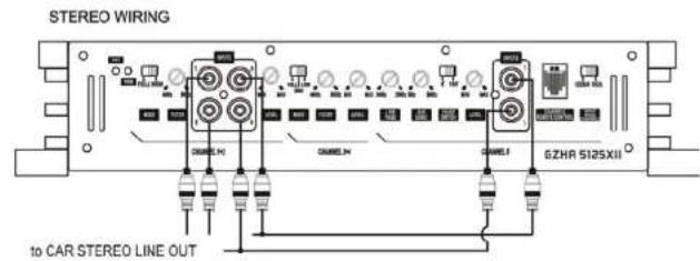 Ground Zero GZHA 5125 X - Connecting the speaker - GZHA 2350XII - 10