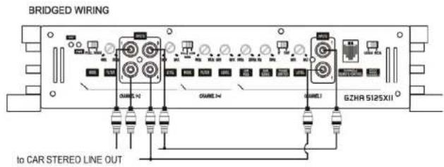 Ground Zero GZHA 5125 X - Connecting the speaker - GZHA 2350XII - 12