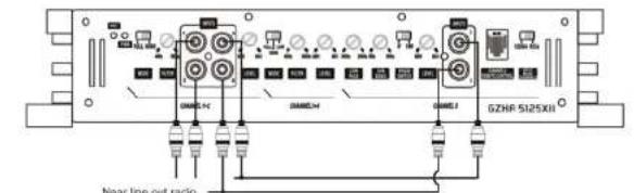Ground Zero GZHA 2350 X - Luidspreker aansluitingen - GZHA 2350X11 - 14