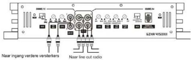 Ground Zero GZHA 2350 X - Luidspreker aansluitingen - GZHA 2350X11 - 5
