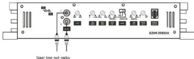 Ground Zero GZHA 2350 X - Luidspreker aansluitingen - GZHA 2350X11 - 1