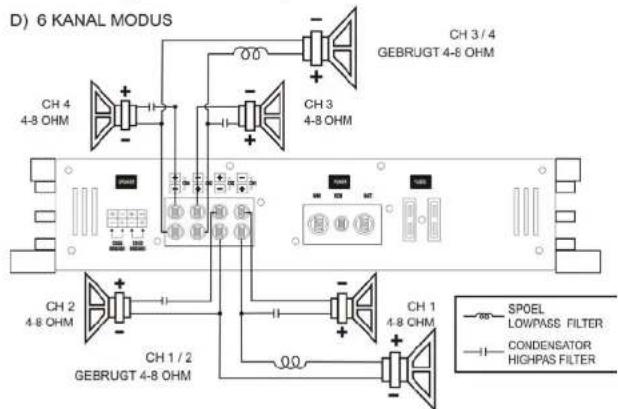 Ground Zero GZHA 2350 X - Luidspreker aansluitingen - GZHA 2350X11 - 9