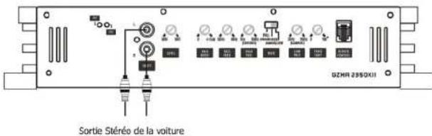 Ground Zero GZHA 2350 X - Branchement des Haut Parleurs-GZHA 2350XII - 1