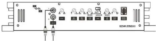 Ground Zero GZHA 2350 X - Lautsprecheranschluss - GZHA 2350XII - 1