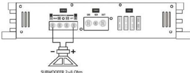 Ground Zero GZHA 2350 X - Branchement des Haut Parleurs-GZHA 2350XII - 3