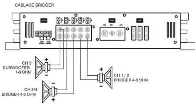 Ground Zero GZHA 2350 X - Branchement des Haut Parleurs-GZHA 2350XII - 13