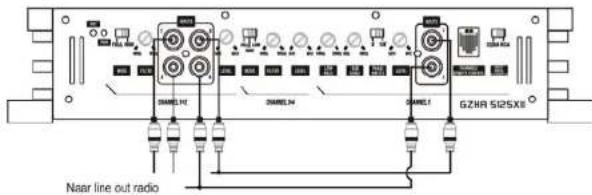 Ground Zero GZHA 2350 X - Luidspreker aansluitingen - GZHA 2350X11 - 10