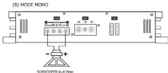 Ground Zero GZHA 2250 X - Haut-parleur raccordement pour le Mode Trimode - 3