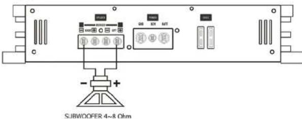 Ground Zero GZHA 2250 X - Lautsprecher Anschluss für Trimode Betrieb – Bemerkungen - 3