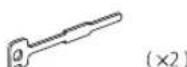 KENWOOD DPX206U - List des pieces pour l'installation - 4