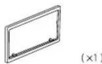 KENWOOD DPX206U - List des pieces pour l'installation - 2