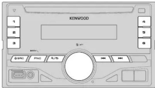 KENWOOD DPX206U - RADIO - 1