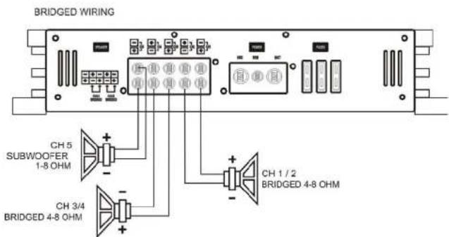 Ground Zero GZHA 4150 X - Connecting the speaker - GZHA 2350XII - 11