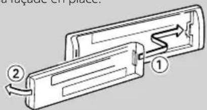 KENWOOD KDCW3041A - Retrait de la façade - 2