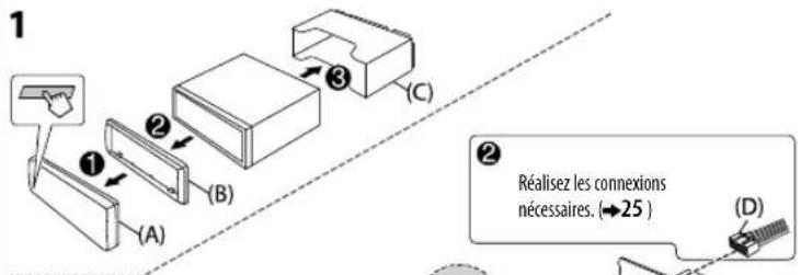 KENWOOD KDCBT49DAB - Procedure de base - 1
