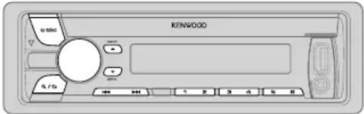 KENWOOD KDCBT49DAB - ANALOGERADIO - 1