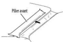 KENWOOD KDCBT49DAB - Installation de I'antenne - 1