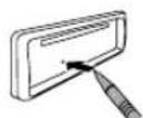 KENWOOD KDCBT49DAB - How to resetAttach Detach - 1