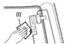 KENWOOD KDCBT49DAB - Caution When installing the antenna cable inside the front pillar with the air bag installed - 5