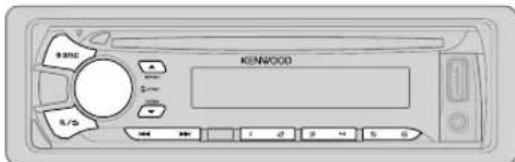 KENWOOD KDC121RY - PRISE EN MAIN RADIO - 1