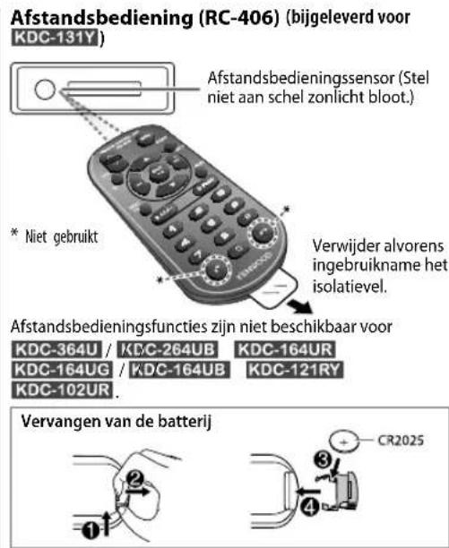 KENWOOD KDC121RY - BASISPUMENTEN - 3