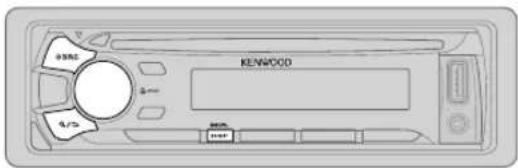 KENWOOD KDC102UR - STARTEN - 1