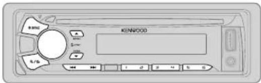 KENWOOD KDC102UR - PRISE EN MAIN RADIO - 1
