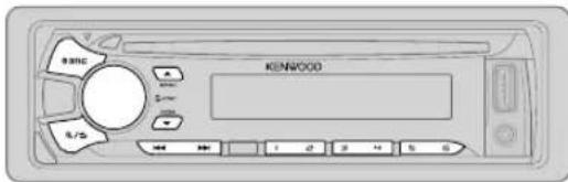 KENWOOD KDC102UR - Instellen van de basisinstellingen - 1
