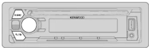 KENWOOD KDC100UBS - PRISE EN MAIN - 1