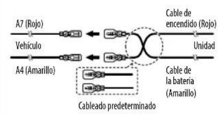 KENWOOD KMM101GY - Conexión de los conectores ISO en algunos automóviles VW/Audi u Opel (Vauxhall) - 1