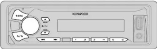 KENWOOD KMM101GY - RADIO - 1