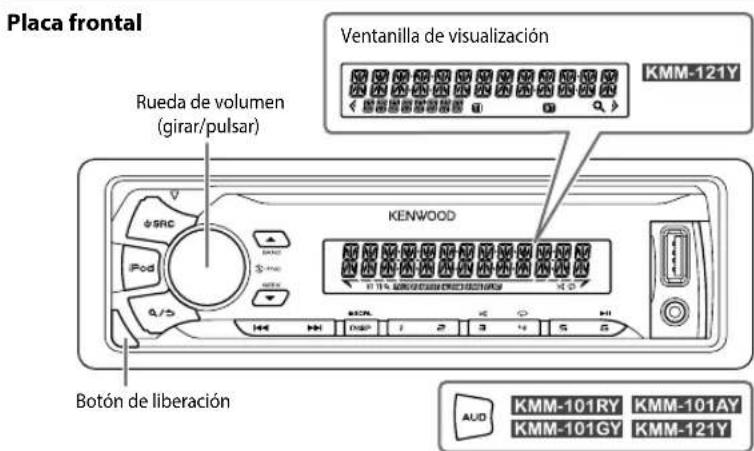KENWOOD KMM101GY - PUNTOS BASICOS - 1