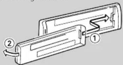 KENWOOD KDCW312A - Voorpaneelontgrendeling - 2