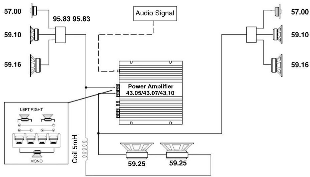 Macrom 43.05 - ENDSTUFE MIT DISKRETEN KOMPONENTEN (TRANSISTOREN) - 2