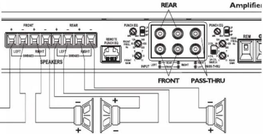 Rockford Fosgate T4002 - • INTERRUPTOR 2/4 - 1