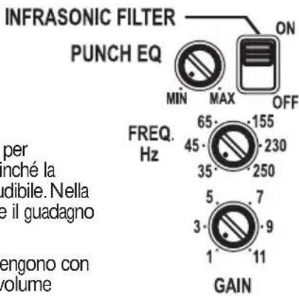 Rockford Fosgate Power T1001bd CP - REGOLAZIONE DELLA FREQUENZA DI INCROCIO - 1