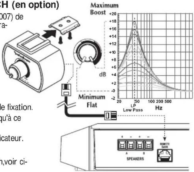 Rockford Fosgate Power T1001bd CP - TÉLÉCOMMANDE D'ÉGALISEUR PUNCH (en option) - 1