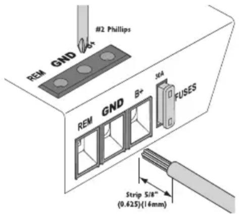 Rockford Fosgate Punch P8002 - WIRING THE SYSTEM - 4