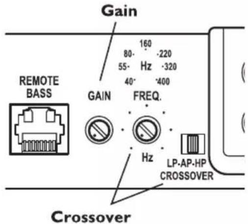Rockford Fosgate Punch P8002 - AJUSTE DE LA FRECUENCIA X-OVER (TransiOn) - 1