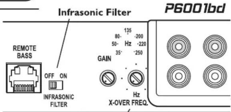 Rockford Fosgate Punch P4002 - INFRASONIC FILTER (P6001bd) - 2