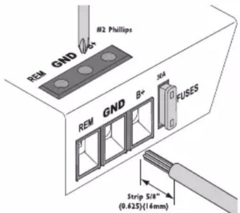 Rockford Fosgate Punch P4002 - VERKABELUNG DES SYSTEMS - 4